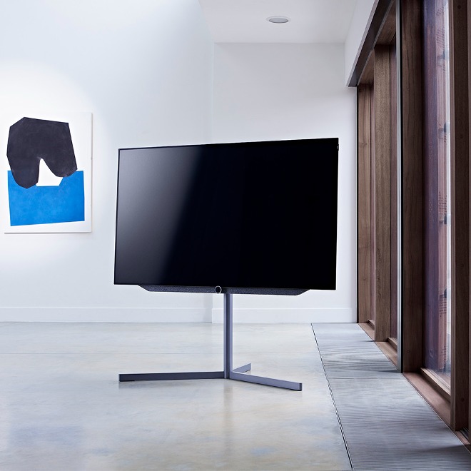 LOEWE 로에베 독일 명품 OLED TV 65인치 Bild 7.65 스탠드
